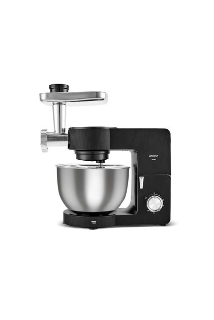 Multichef Ultra Kıyma Çekme/Sucuk-Sosis/İçli Köfte Aparatlı Hamur Yoğurma Makinesi Black 2000W 8L