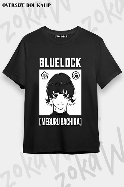 Unisex Loose Fit Bachira Meguru V6 Printed T-Shirt