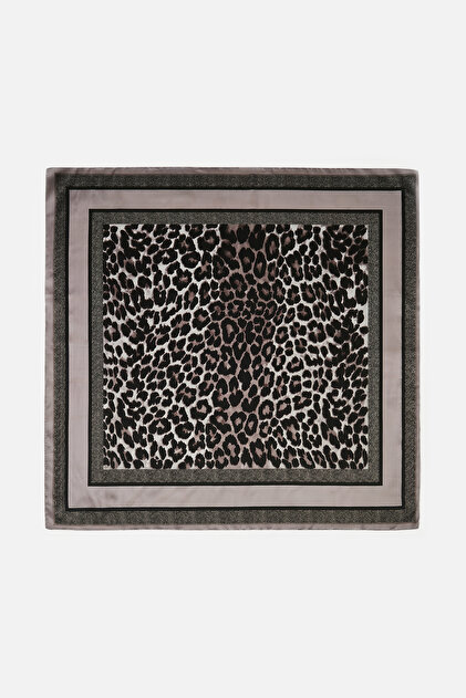 Leopar Desenli Fular 90*90