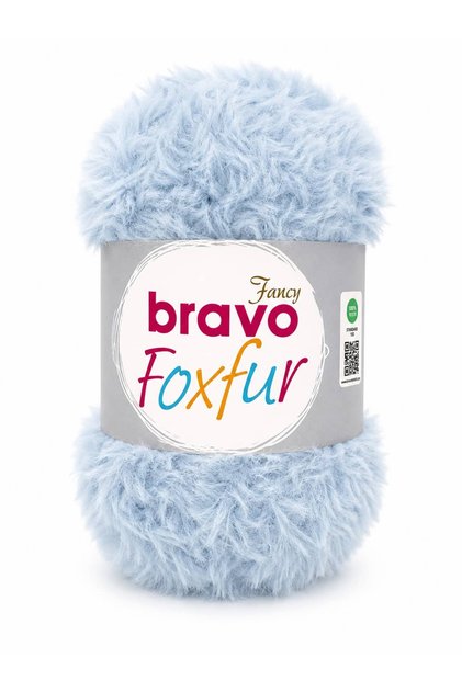 Foxfur Fancy Long Fur Plush Knitting Yarn 100 Gr 50 Meters (Color No: 13)