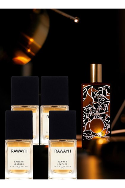 4 Pieces Leather Perfume 50ML