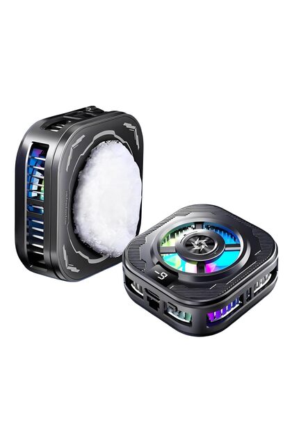 SL-39 Fast Ultra Cooling Mobile AC Fan - Magnetic Radiator Game Cooler for Gaming