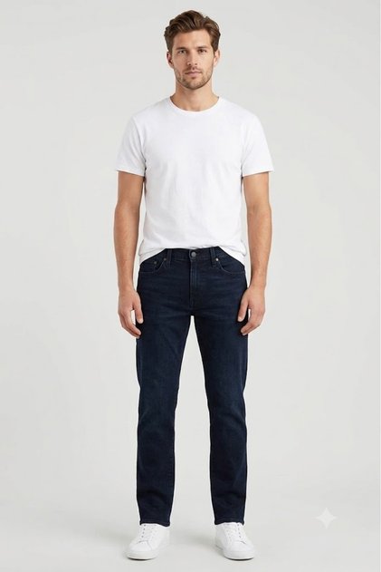 511 Cotton Regular Waist Slim Fit Jeans Men's Jeans -0032