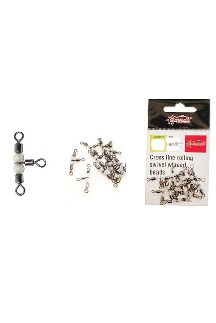 5048 Üçlü Boncuklu Fırdöndü 10 Adet Black Nikel 1x2