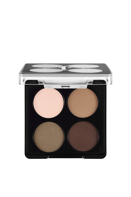Color Eyeshadow Palette – 004 Swiss Chocolate – 5 Tones, Matte & Pearlescent, Velvety Texture, Easy to Apply, Light-Reflecting Pigments