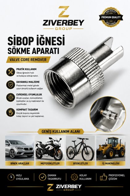 Sibop İğnesi Sökme Takma Aparatı Pafta
