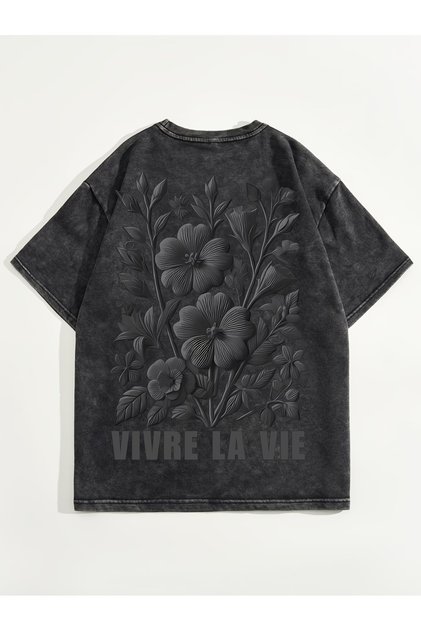 Premium Washed Longline Tee