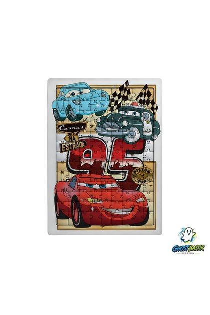 Cars Mcqueen 99 Piece Standing Puzzle – Decorative Children's Puzzle 0249