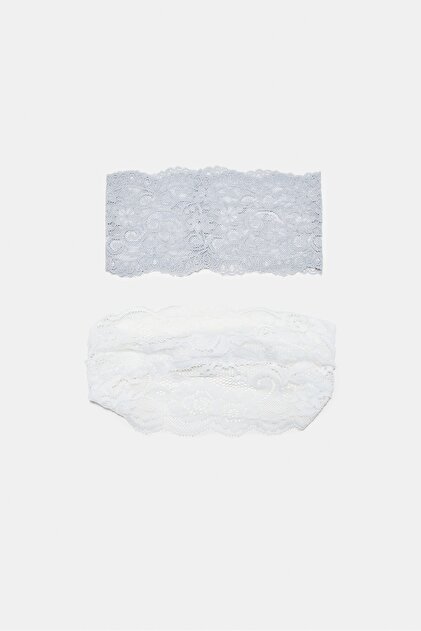 Lace elasticated hair band set