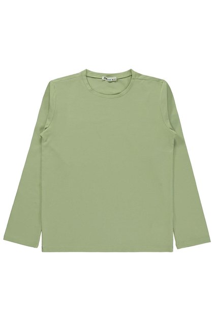 Basic Sweatshirt for Ages 10-13 - Green