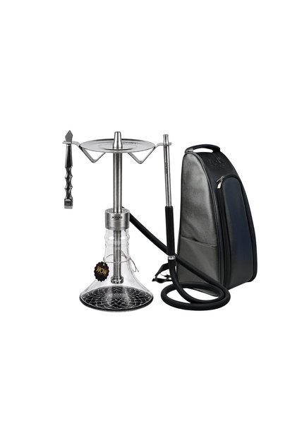 V33 XROS PRO Blck - Çantalı Çelik Nargile