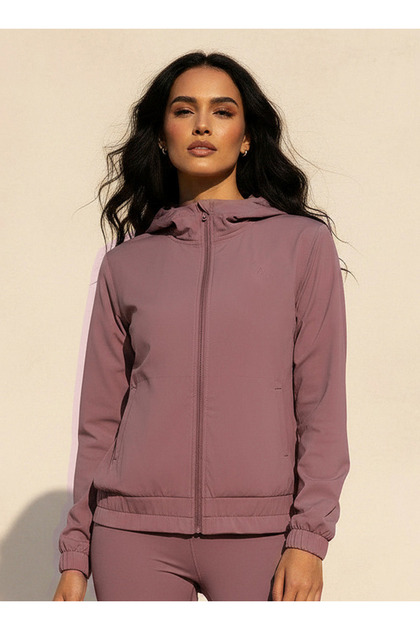 Women 4-Way Stretch Hooded Jacket