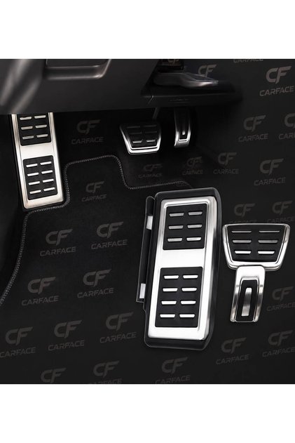 Golf7 Mk3 Leon Passat B8 Ateca Geçmeli Krom Pedal Seti OTOMATİK