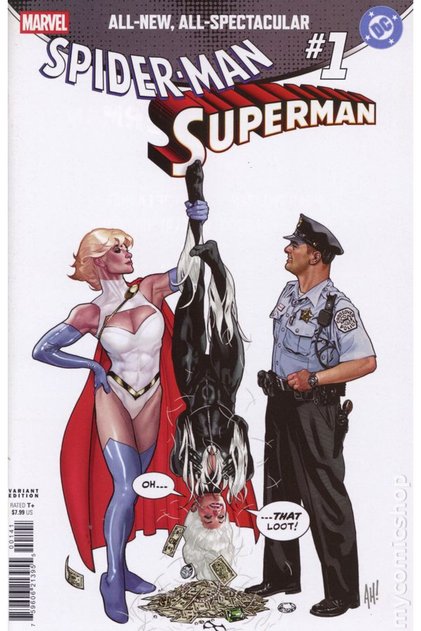 Marvel DC Spider-Man Superman #1D (ingilizce)