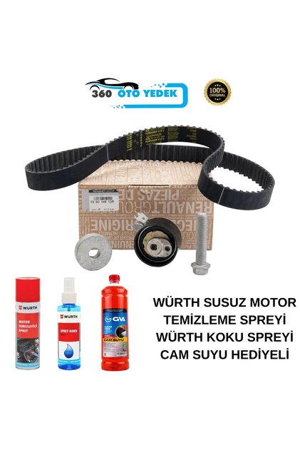 130C14613R | Triger Seti Renault 1.5 dCİ Euro 5 Megane 4 Clio 4 Symbol Kangoo 3 Fluence