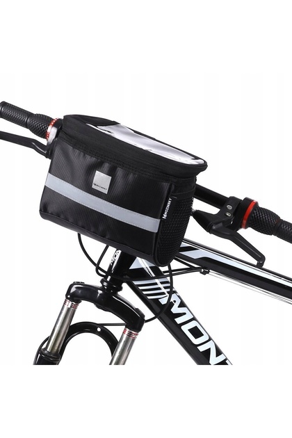 Geantă de ghidon cu husă pentru telefon 2L pentru biciclete și accesorii