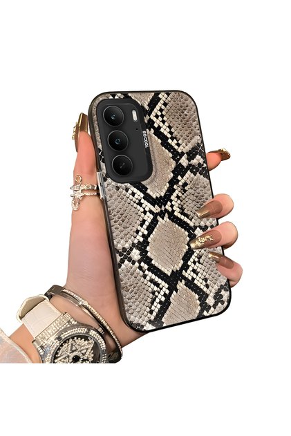 Realme C75 4g Compatible Hard Acrylic Back Silicone Edge Lens Protection Case