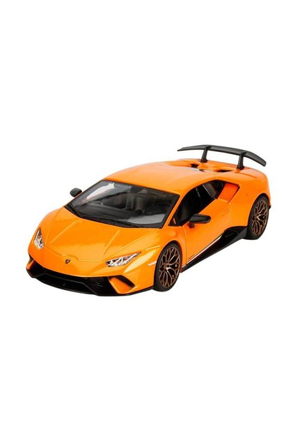 Bburago 1:24 Lamborghini Huracan Performante Model Car | Die-Cast Metal Body | Collectible Model with Openable Doors