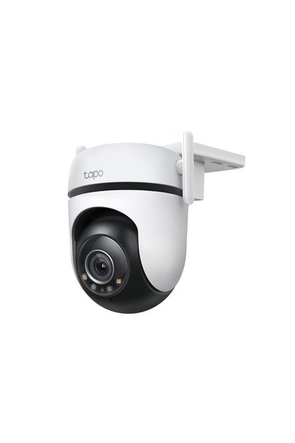 CAMERA IP Exterior TP-LINK, 2K QHD 2560x1440, rotatie pana la 360 grade, IP66, dist. IR 30 m, lentila fixa 4 mm,4 Mpx, RJ-45+wireless, mic, plastic, slot SD card, "Tapo C520WS"