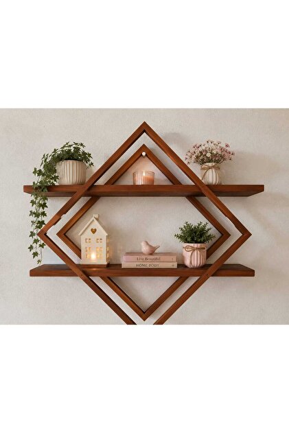 Dekoratif Duvar Rafı,Çiçeklik,Kitaplık 70*70*20