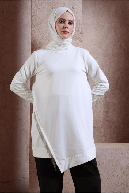 TASSELED TRACKSUIT TUNIC 44442