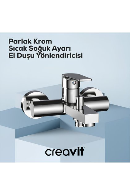 Sharp Chrome Bathroom Fixture Sr2510