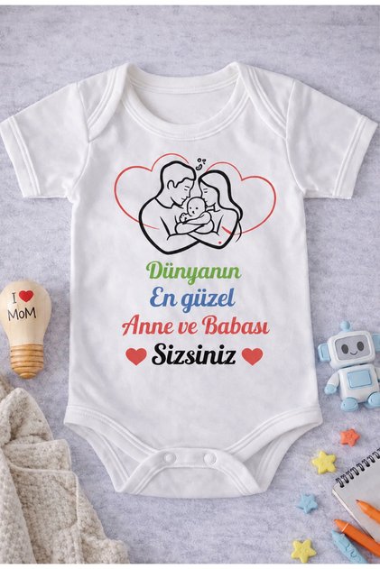 The Most Beautiful Mom and Dad in the World Are You - Written Zibin Gift New Born