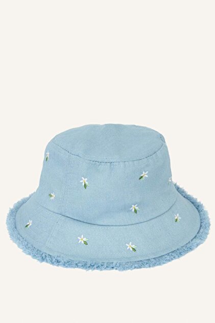 ミニモさま　専用① Defacto Nakışlı Jean Bucket Şapka Kız Çocuk D8412A825SM - Fiyatı