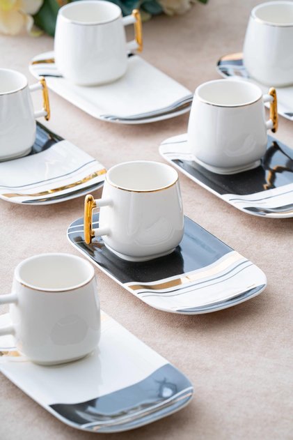 Prescot 6-Person Coffee Cup Set - 90 ml Kai-06398