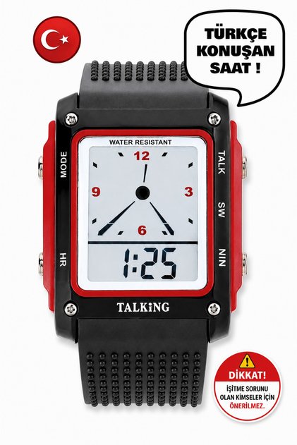 Turkish Speaking Wristwatch