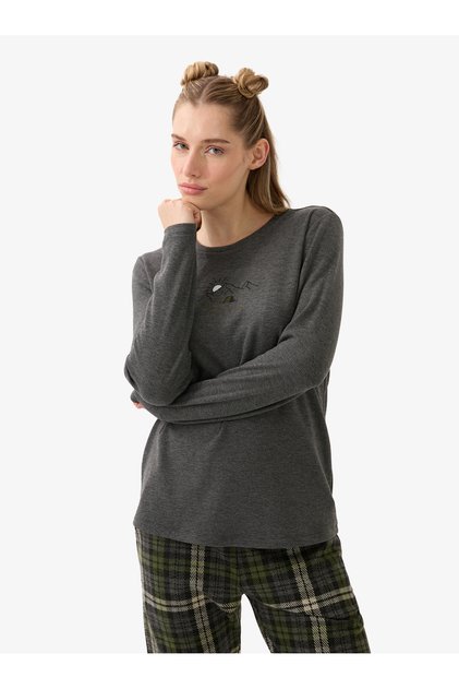 Kadın Pijama Takımı 51936 - Antrasit