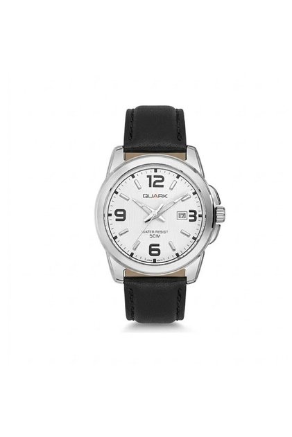 Waterproof Stainless Steel Leather Strap Men's Wristwatch