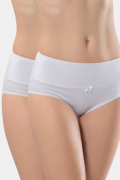 Women's Lycra Panties (Pack of 2) 964/White