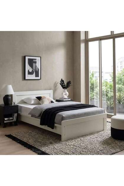 Premier Single Bed 90x200 Cm - White