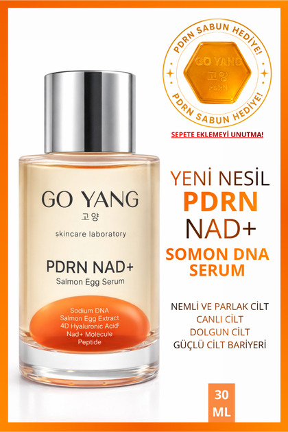 PDRN İçeren Cildi Gençleştirmeye Yardımcı Somon DNA Cilt Serumu 30ml