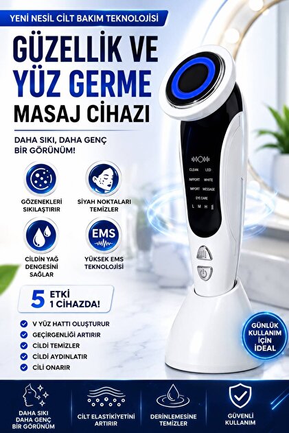 HBEAUTY yüz boyun germe güzelik aleti yaşlanma karşıtı yüksek ems