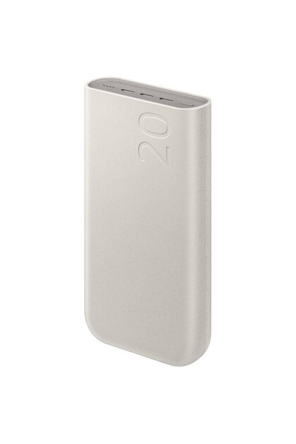 Încărcare Super Rapidă (45 W), 20000 mAh, 3 x USB Type-C, Bej