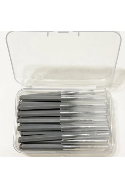 Grey 30pcs 0.6 mm 30Pcs Interdental Brushes Health Care Tooth Escova Interdental Cleaners Orthodonti