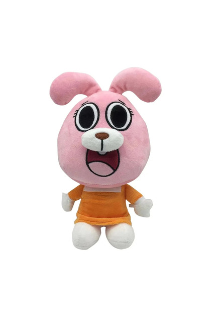 25cm C 25cm Miniko Cartoon Amazing World Gumball Darwin Anais Plush Toys Cute Cat Bunny Stuffed Toy