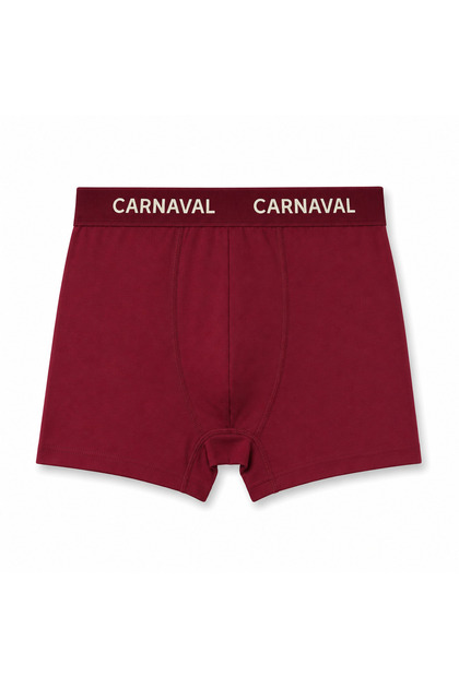 Burgundy Premium Cotton Men's Boxer