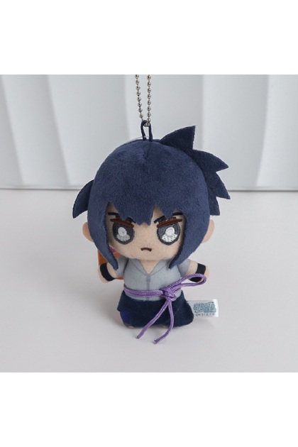 B 10cm Anime Naruto Shippuden Peripheral Pendant Kakashi Naruto Plush TYoy Keychain Backpack