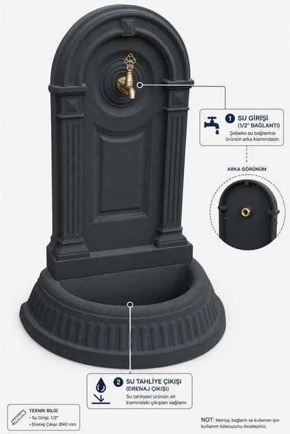Hazır Beton Çeşme