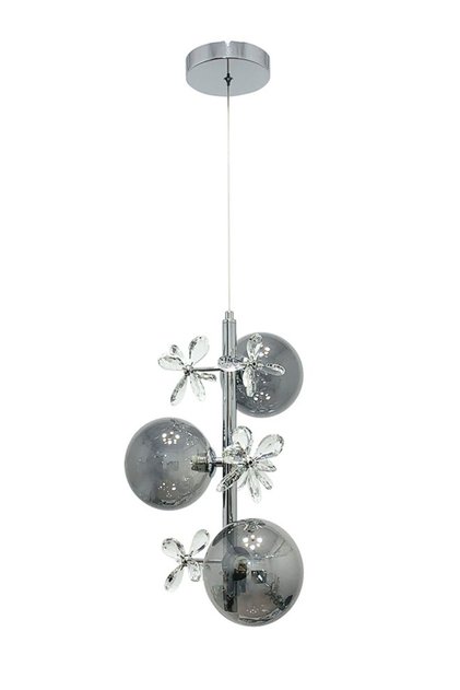 Modern Lighting, Pendent, Light, Modern crystal light pendent, Chrome Color, 30x106 cm, Suitable for bedroom, kitchen, coffee shop.