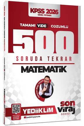 Yediiklim Yayınları 2026 KPSS AGS DGS ALES Matematik Tamamı Video