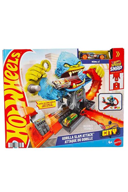 HOT WHEELS City Düşmanlarla Mücadele Serisi HDR29 - Jhl92 Gorilla