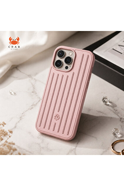 iPhoneアクセサリー RIMOWA iPhone 15proMAX CrabCase Iphone 15 Pro Max Uyumlu Ultra Korumalı Rimowa Telefon