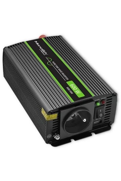 Invertor cu undă sinusoidală pură Monolith, 300W, 600W