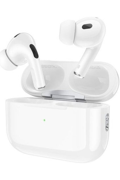 EW94 ANC True Wireless Earbuds Bluetooth 6.0 with Active Noise Cancellation, Touch Control, HD Mic & Charging Case – White