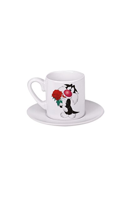 Looney Tunes Silvestre Turkish Coffee Cup 072