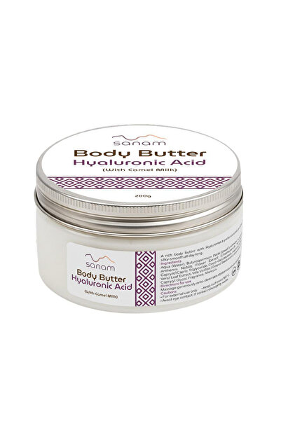 Body Butter Hyaluranic Acid With Camel Milk 200g